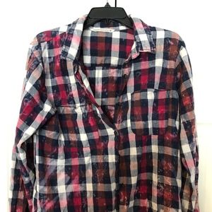 Hippie Laundry Acid Wash Flannel